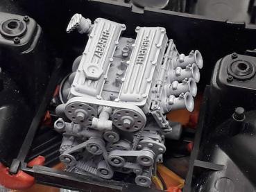 1/24 Engine Transkit für Fiat 131 ABARTH ITALERI/REVELL/ESCI