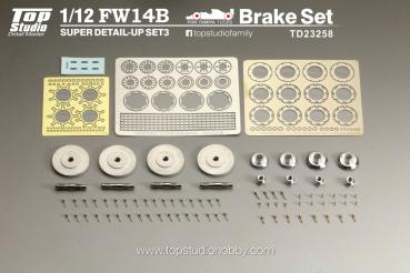 1/12 Williams FW14B Super Detail-up Set 3 - Brake Set