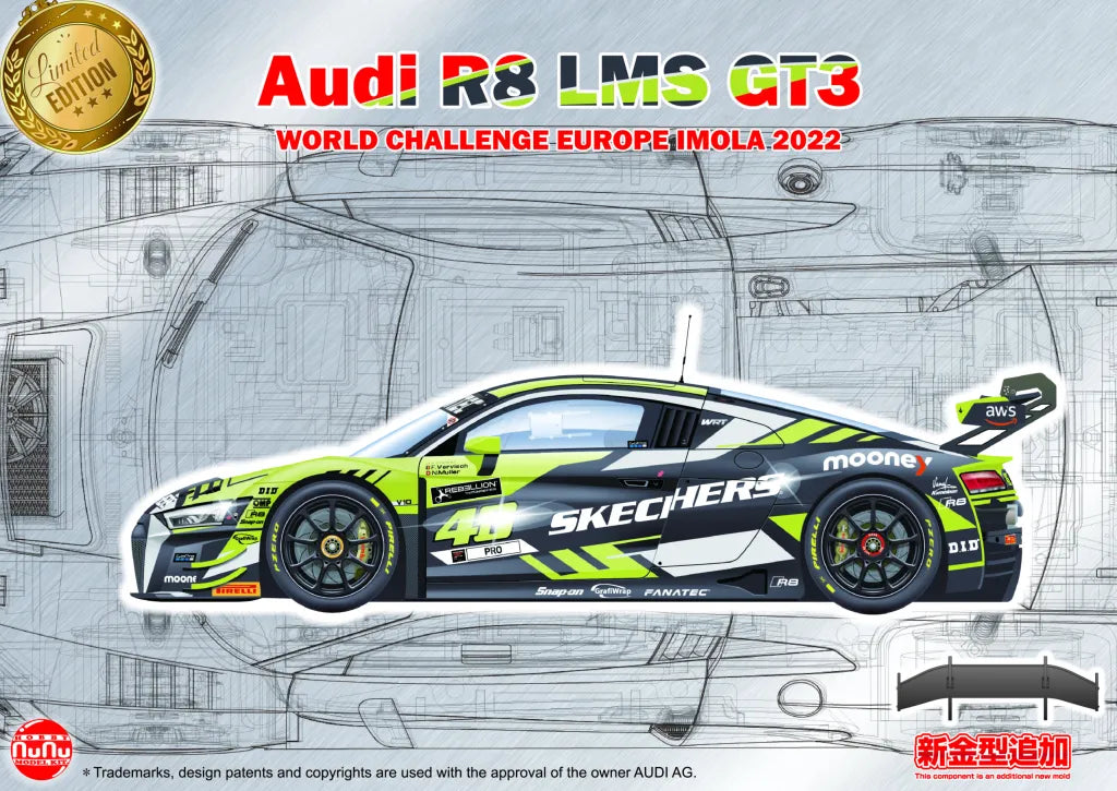 Audi R8 LMS GT3 1:24