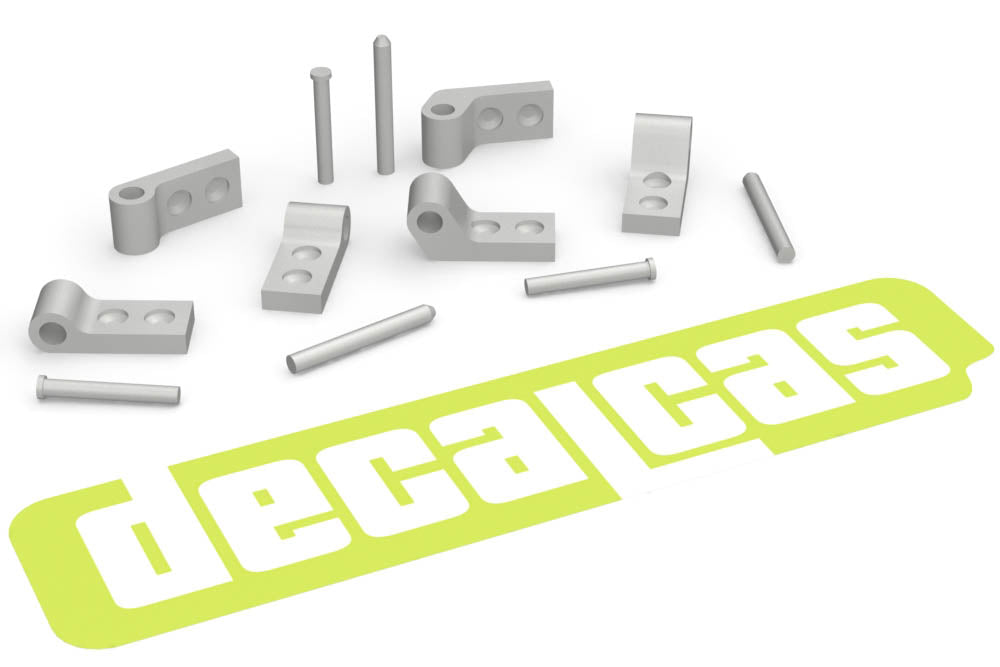 Detail for scale models: Hood door hinges - Type 2