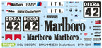 BMW E30 M3 Dealer Team Marlboro 1:24