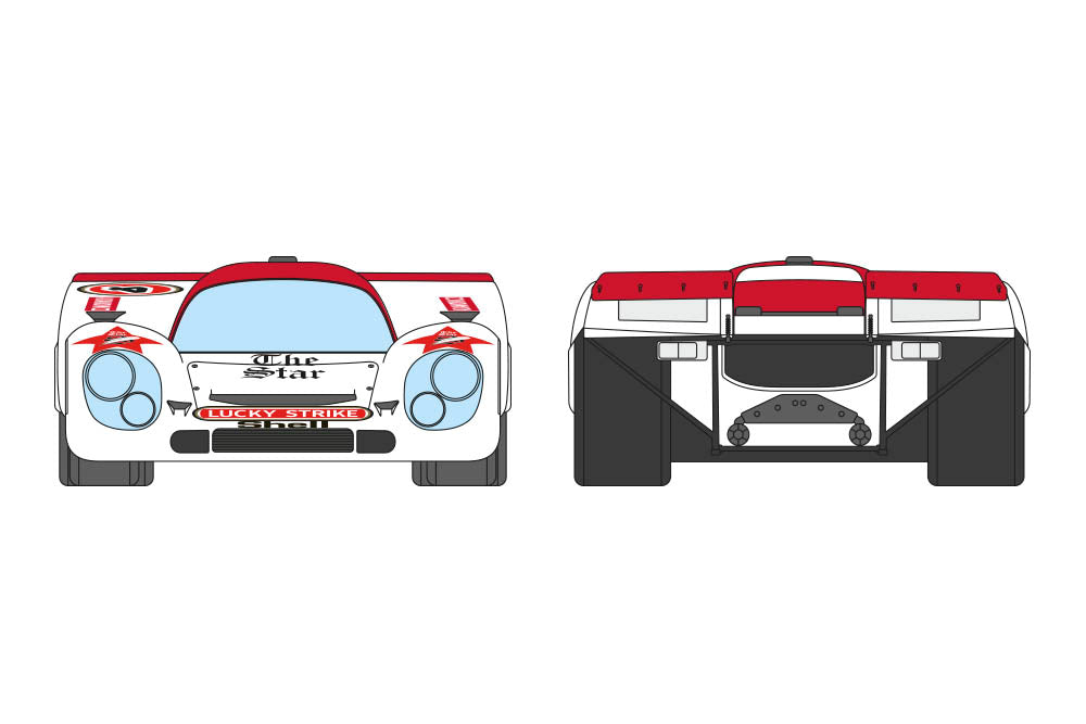 Porsche 917K Lucky Strike 1:24