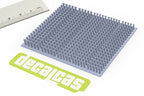 Nuts for scale models: Castle nut with split pin 1,125mm, 1,25mm, 1,3mm, 1,5mm, 1,70mm