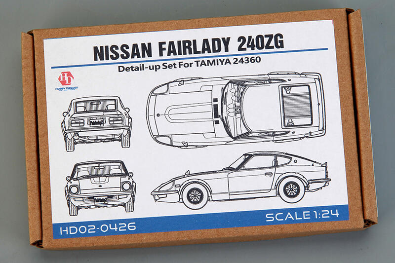 Hobby Design Nissan Fairlady Detailset 240ZG für Tamiya (24360) 1/24