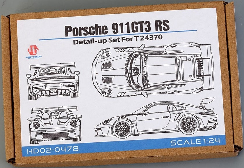 Porsche 911 GT3 RS Detail set für Tamiya 1/24