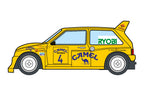 MG Metro 6R4 Camel 1:24
