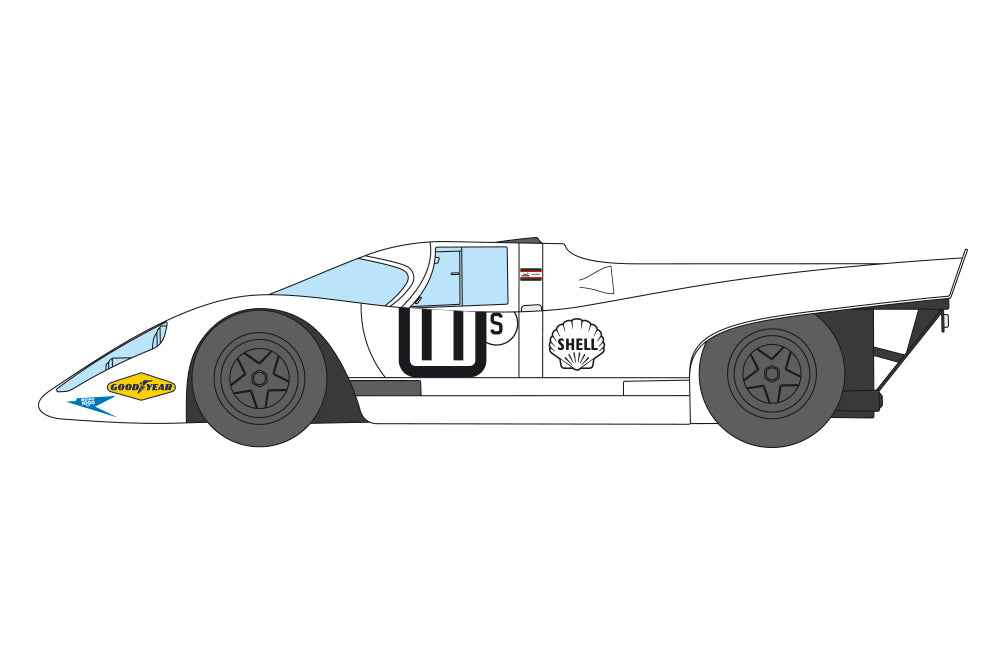 Porsche 917K 1000km Brands Hatch 1970 1:24