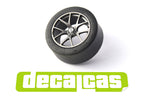 Rims and tyres set for 1/24 scale models: Ford GT - 2017