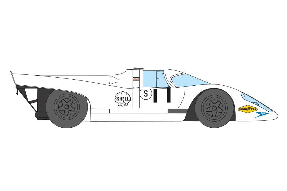 Porsche 917K 1000km Brands Hatch 1970 1:24