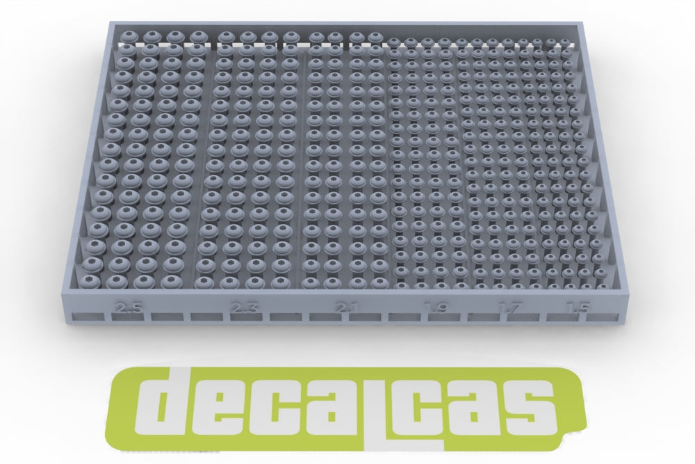 Fasteners for scale models: Button head hex socket screws with washer 1.5mm, 1.7mm, 1.9mm, 2.1mm, 2.3mm and 2.5mm