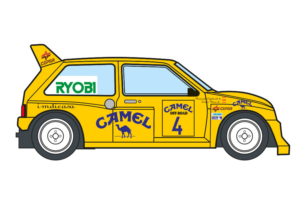 MG Metro 6R4 Camel 1:24