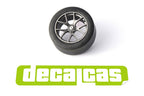 Rims and tyres set for 1/24 scale models: Ford GT - 2017