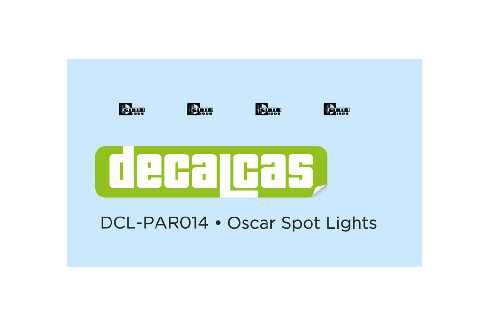 Lights for 1/24 scale models: Oscar Spot Lights