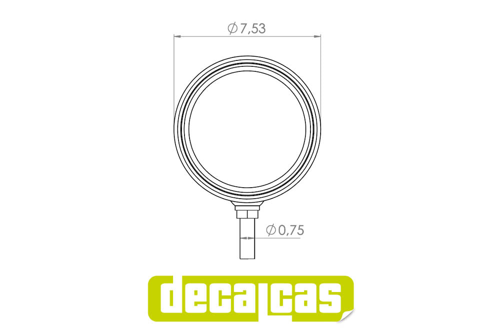 Lights for 1/24 scale models: Oscar Spot Lights
