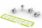 Fasteners for scale models: Button head hex socket screws with washer 1.0mm, 1.1mm, 1.2mm, 1.3mm and 1.4mm