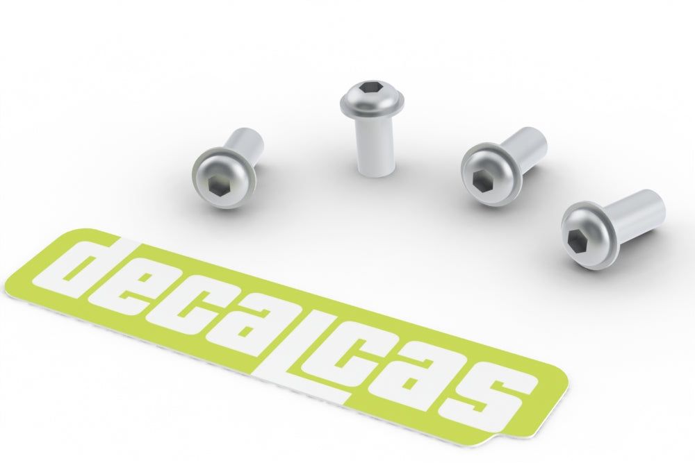 Rivets for scale models: Button head hex socket screws with washer 0,4mm, 0,5mm, 0,6mm, 0,7mm, 0,8mm and 0,9mm