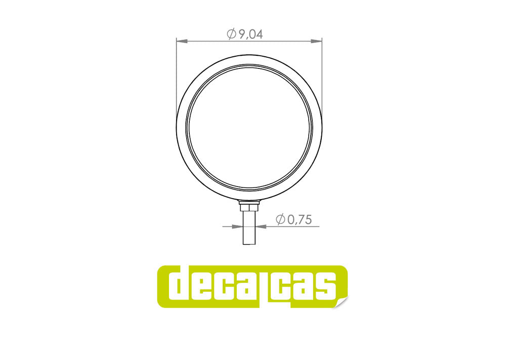 Lights for 1/24 scale models: Super Oscar Spot Lights