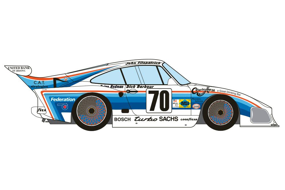 Porsche 935 K3 Le Mans 80 Team Dick Barbour Racing NUNU