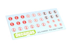 Detail for 1/12 scale models: Fire Cable T Handle