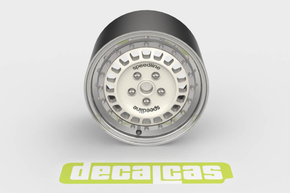 Rims for 1/24 scale models: Speedline for Lancia Delta S4
