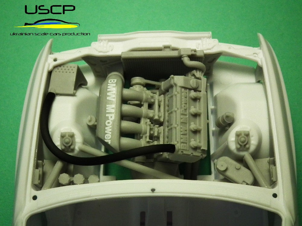 BMW M3 E30 Racing Engine Bay Super Detail set für Beemax/NUNU
