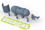 Fire extinguisher for 1/24 scale models: Heinzmann extinguisher