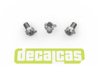 Nuts for scale models: Castle nut with split pin 0,55mm, 0,7mm, 0,8mm, 0,9mm, 1,0mm