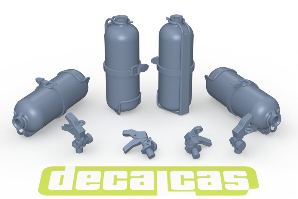 Fire extinguisher for 1/24 scale models: Hand fire extinguisher - Type01 Feuerlöscher