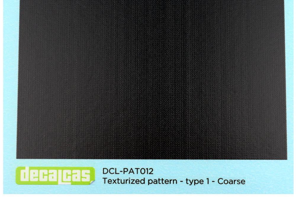 Texturized decal sheet type1 coarse