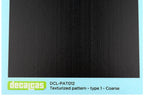 Texturized decal sheet type1 coarse