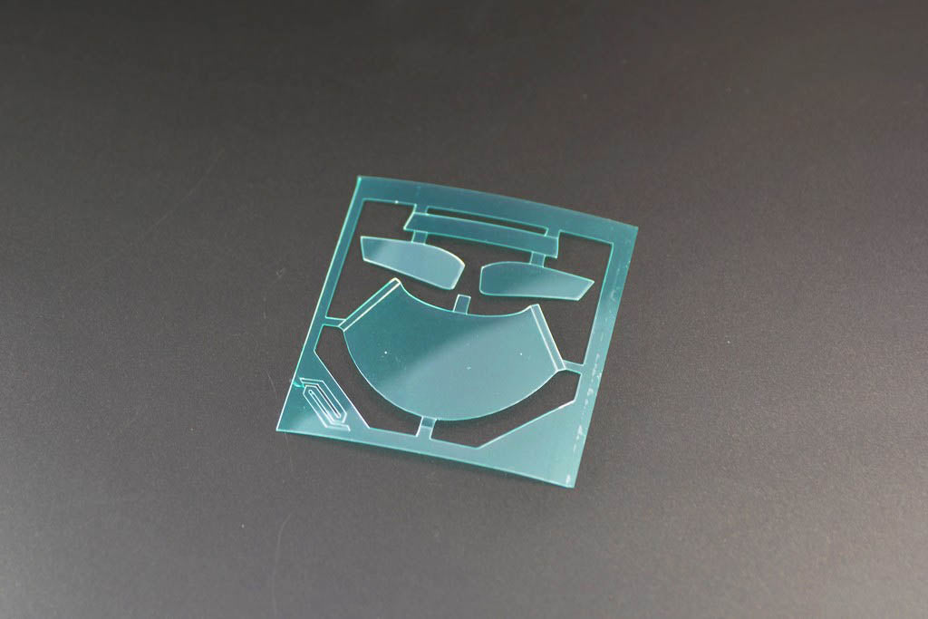 Window for 1/24 scale models: Lancia Stratos HF