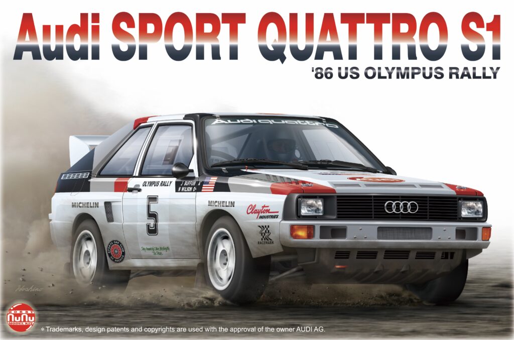 Audi Sport Quattro S1 ´86 Olympus Rally 1:24