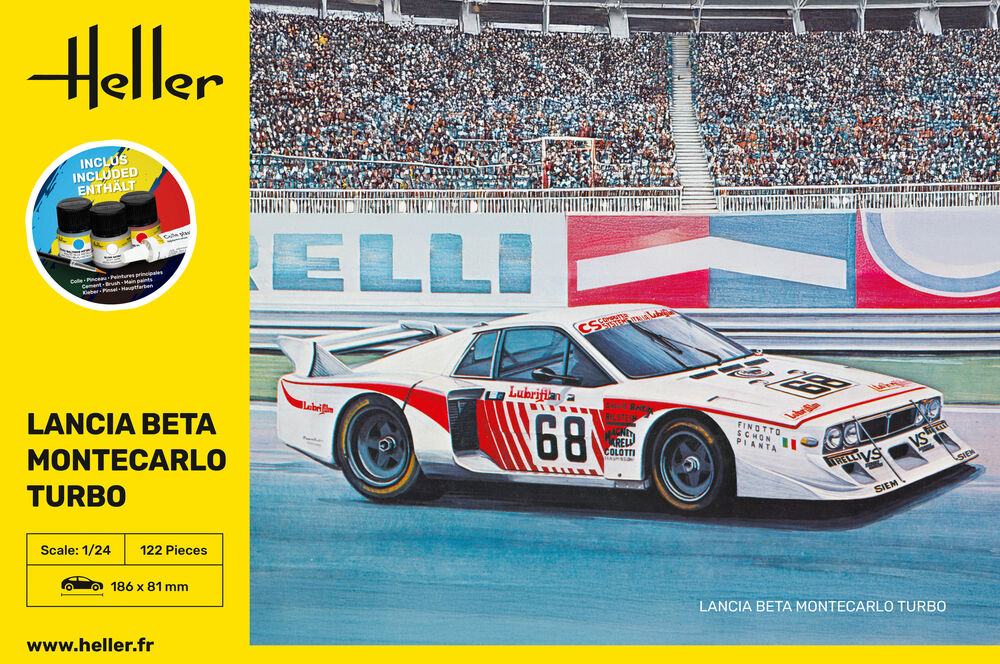 STARTER KIT Lancia Beta Montecarlo Turbo 1:24
