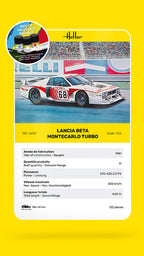 STARTER KIT Lancia Beta Montecarlo Turbo 1:24