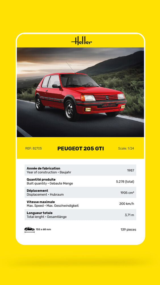 Peugeot 205 GTI 1:24