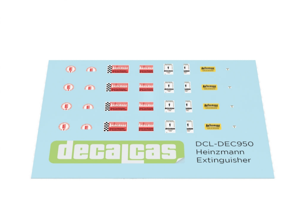 Fire extinguisher for 1/24 scale models: Heinzmann extinguisher