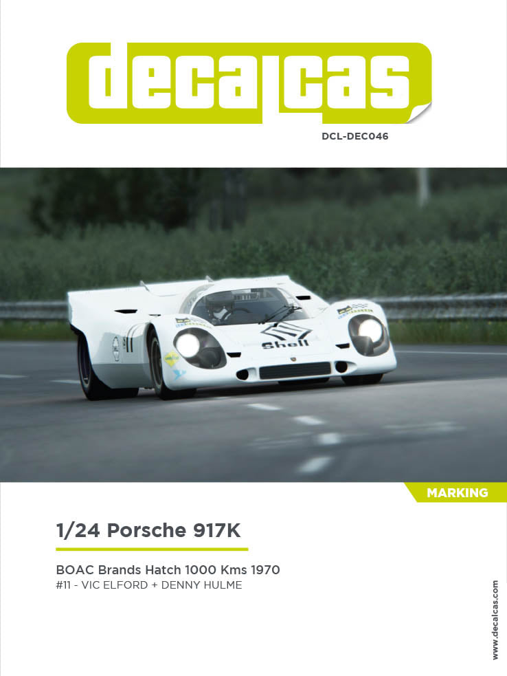 Porsche 917K 1000km Brands Hatch 1970 1:24