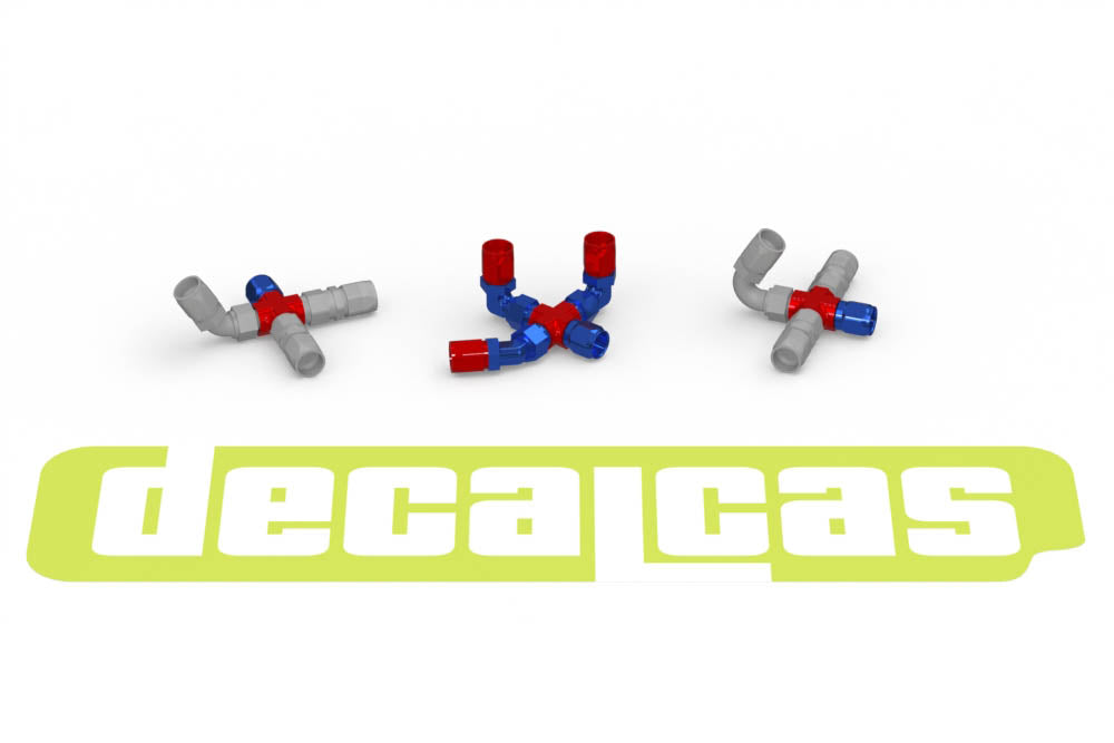 Hose joints for 1/24 scale models: 0.8mm Hose joints set 3