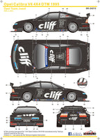 Opel Calibra V6 4X4 DTM Cliff für Tamiya 1:24