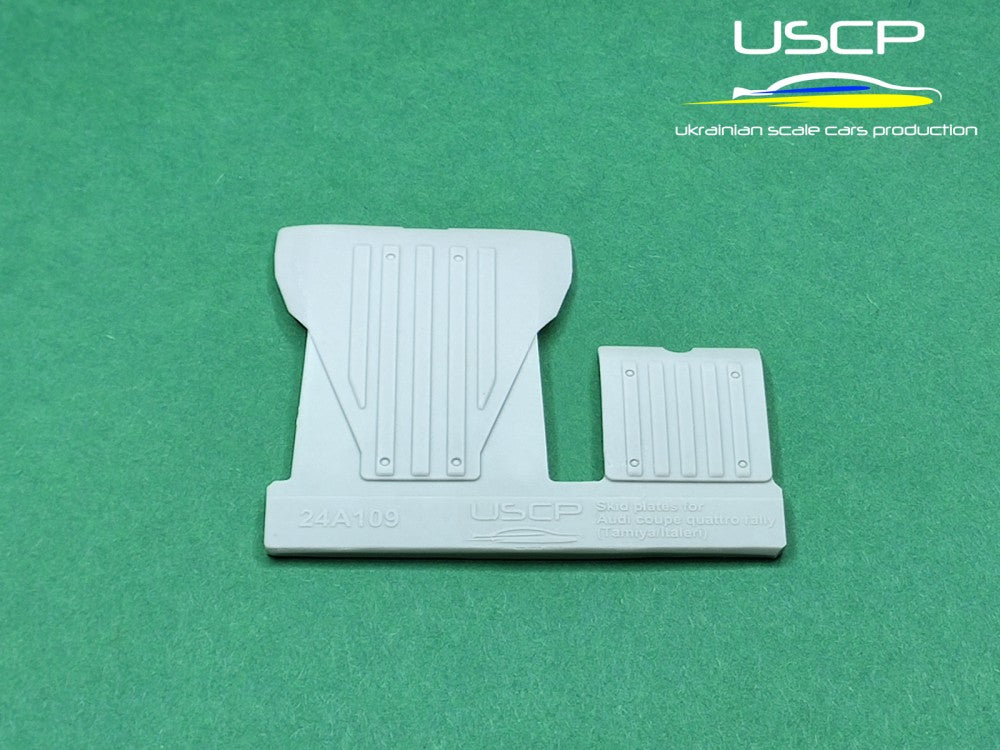Skid plates für Audi Coupe Quattro Rally (Tamiya/Italeri)