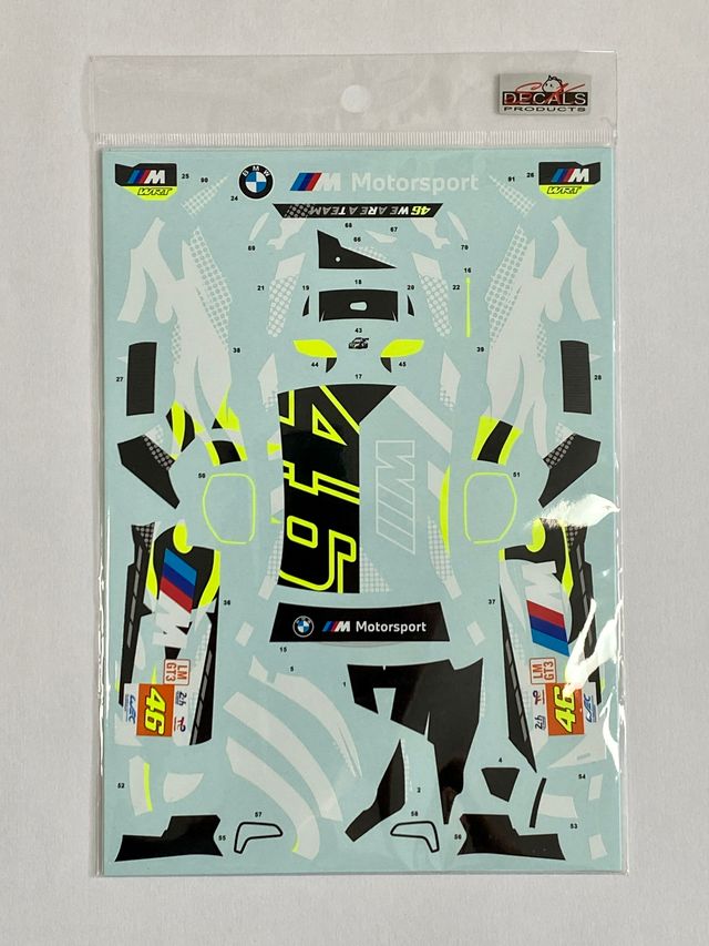 MW M4 GT3 FIA World Endurance Championship 24 Hours of Le Mans 2024 Team WRT Nr 46