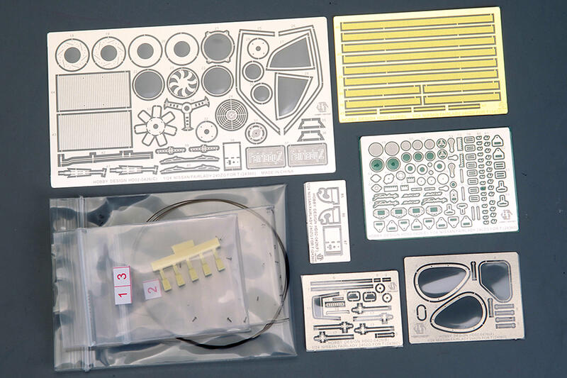 Hobby Design Nissan Fairlady Detailset 240ZG für Tamiya (24360) 1/24