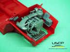 Alfa Romeo Giulia Sprint GTA Engine bay detail-up set für Tamiya