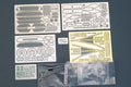 1/24 Ford Mustang GT4 Detailset Tamiya 24354 PE+Resin+Metal parts