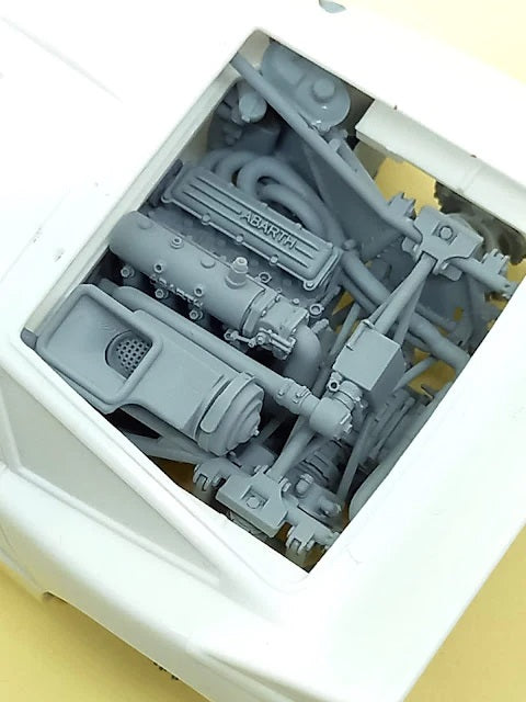 Engine Transkit für Lancia RALLY 037 EVO 2 HASEGAWA 3D Print 1:24