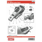 McLaren MP4/8 Carbon decal 1:20