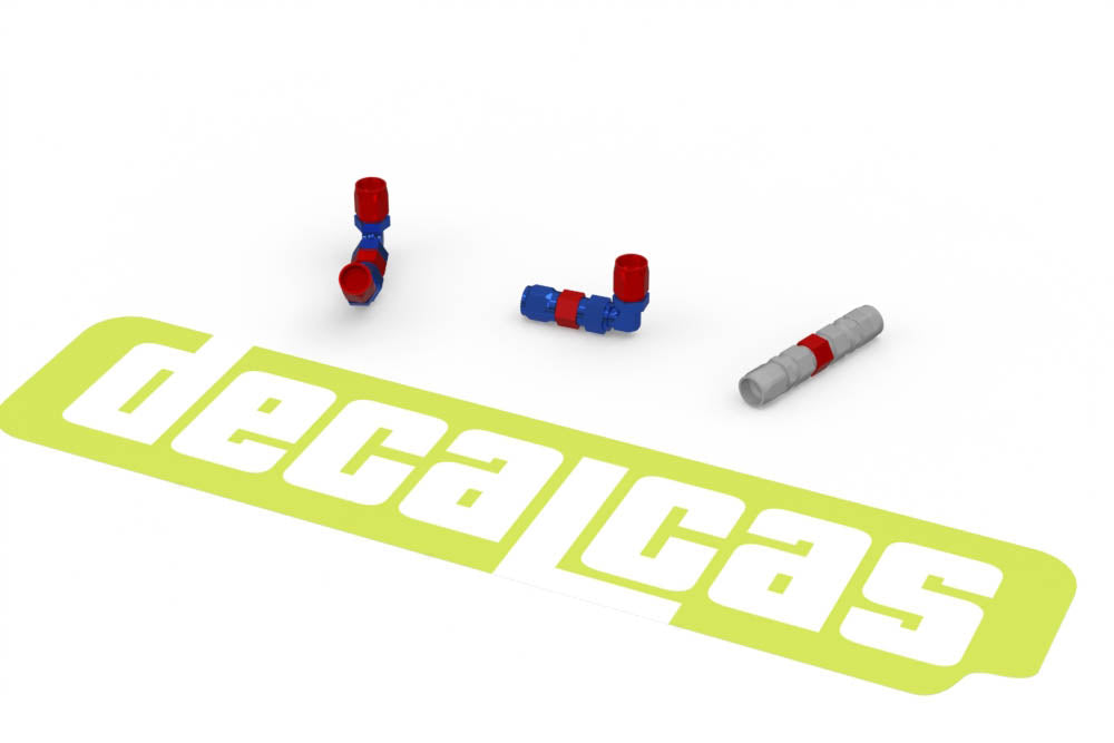 Hose joints for 1/24 scale models: 0.8mm Hose joints set 3
