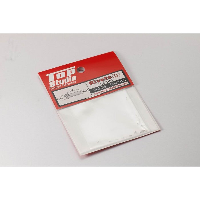 0.9mm Rivets (c) 20pcs
