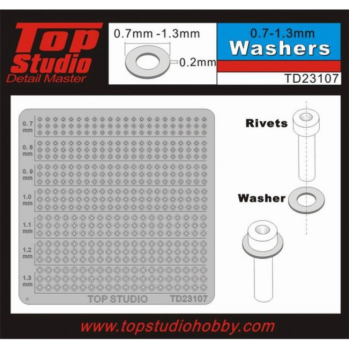 0.7MM - 1.3MM WAHSERS