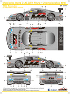 Mercedes-Benz CLK-GTR FIA GT Championship 1997 für Tamiya 1/24